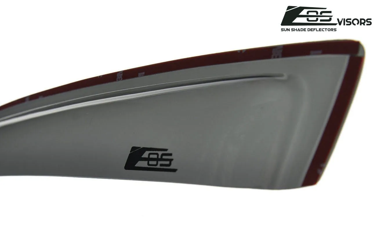 2012-15 Honda Civic Coupe Window Visors Wind Deflectors Rain Guards