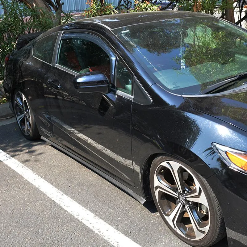 2012-15 Honda Civic Coupe Window Visors Wind Deflectors Rain Guards