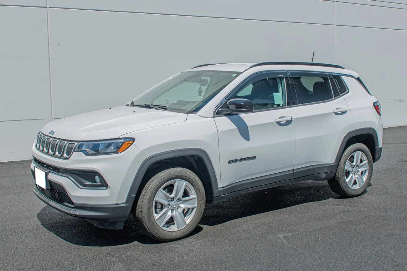 2017-22 Jeep Compass Window Visors Wind Deflectors