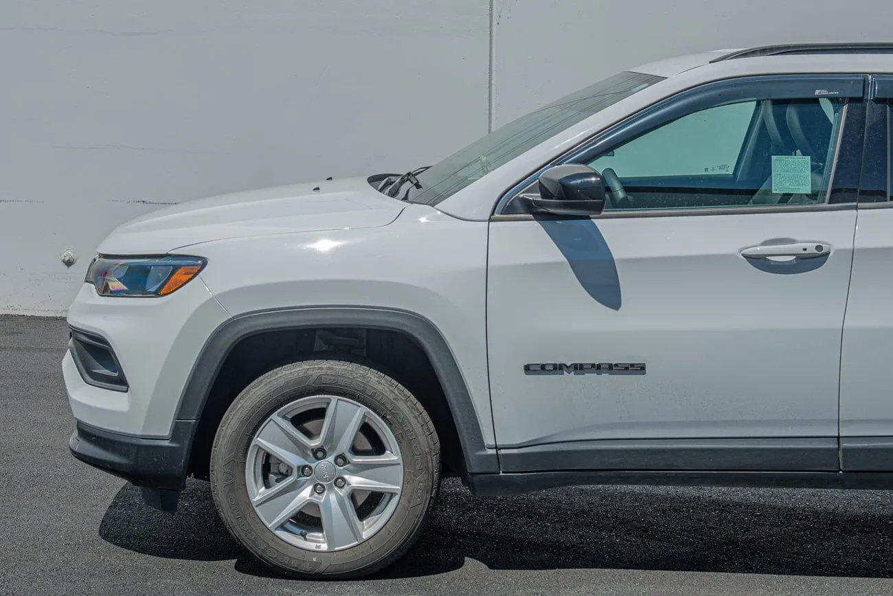 2017-22 Jeep Compass Window Visors Wind Deflectors