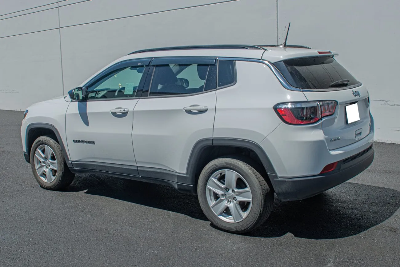 2017-22 Jeep Compass Window Visors Wind Deflectors