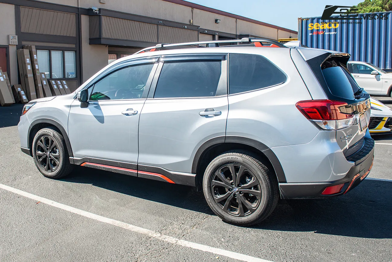 2019-Up Subaru Forester Window Visors Wind Deflectors Rain Guards