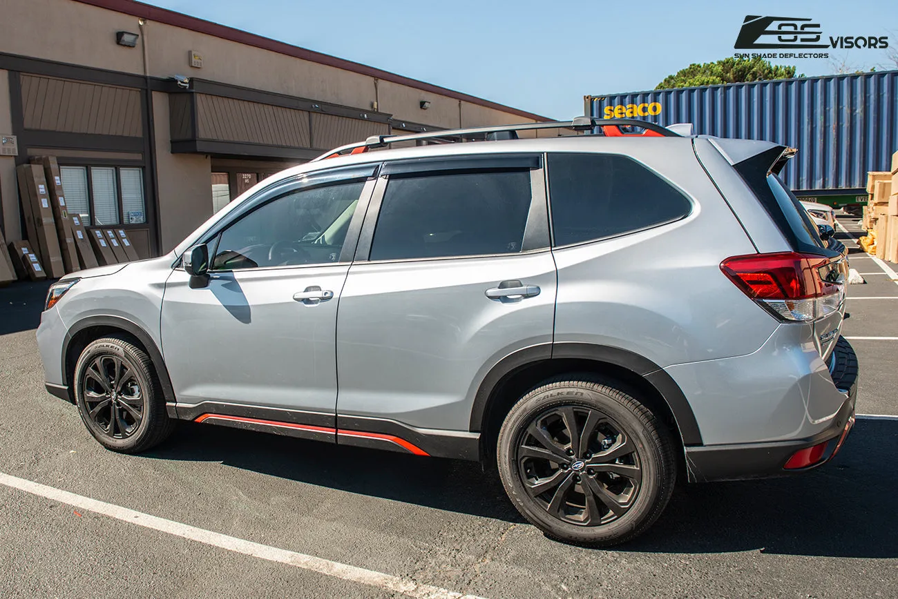 2019-Up Subaru Forester Window Visors Wind Deflectors Rain Guards