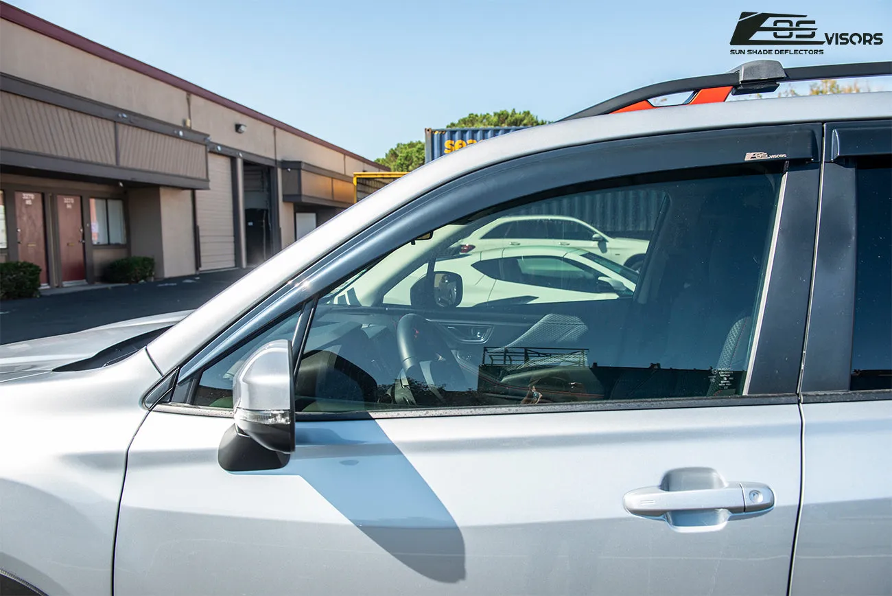 2019-Up Subaru Forester Window Visors Wind Deflectors Rain Guards