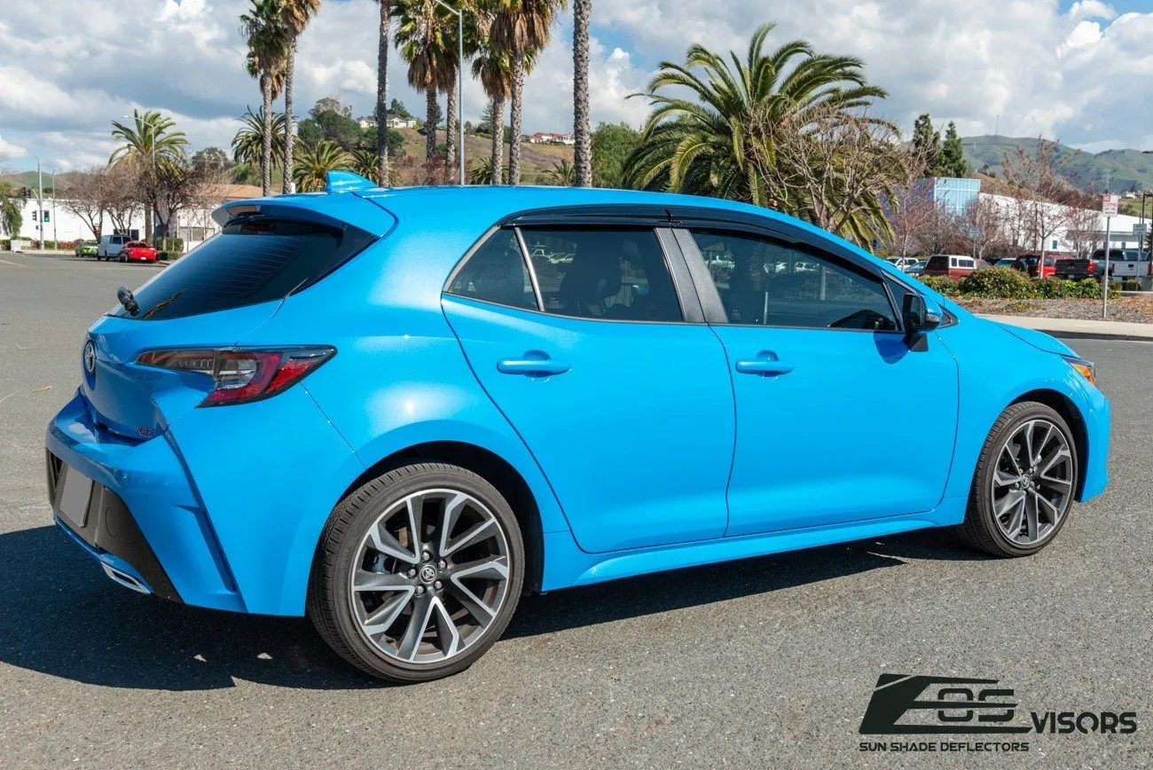 2019-Up Toyota Corolla Hatchback MUGEN Style Window Visors Deflectors