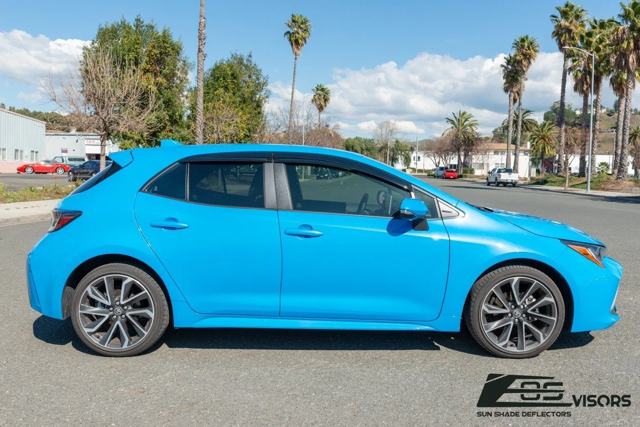 2019-Up Toyota Corolla Hatchback MUGEN Style Window Visors Deflectors