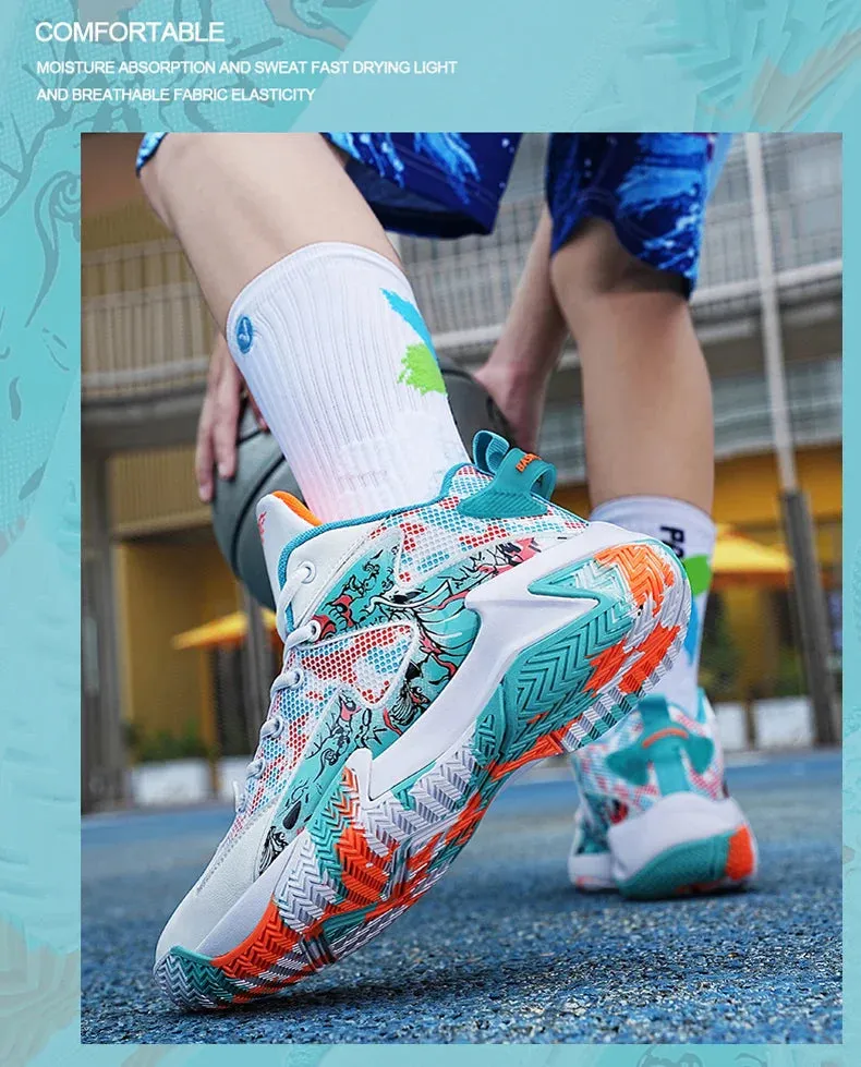 2024 hottest Basketball sneakers Breathable Comfortable running shoes