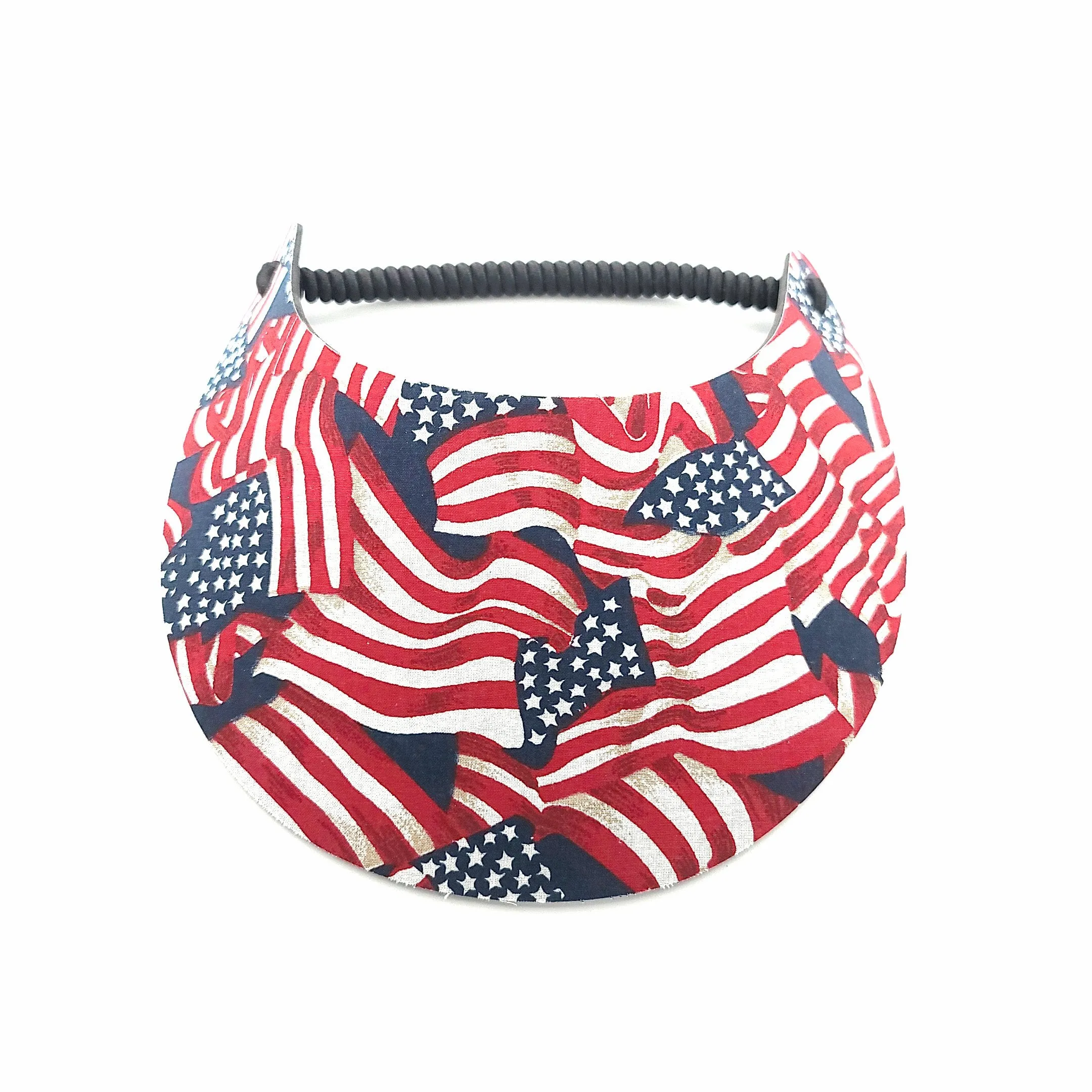 America Themed Patterns Foam Sun Visor