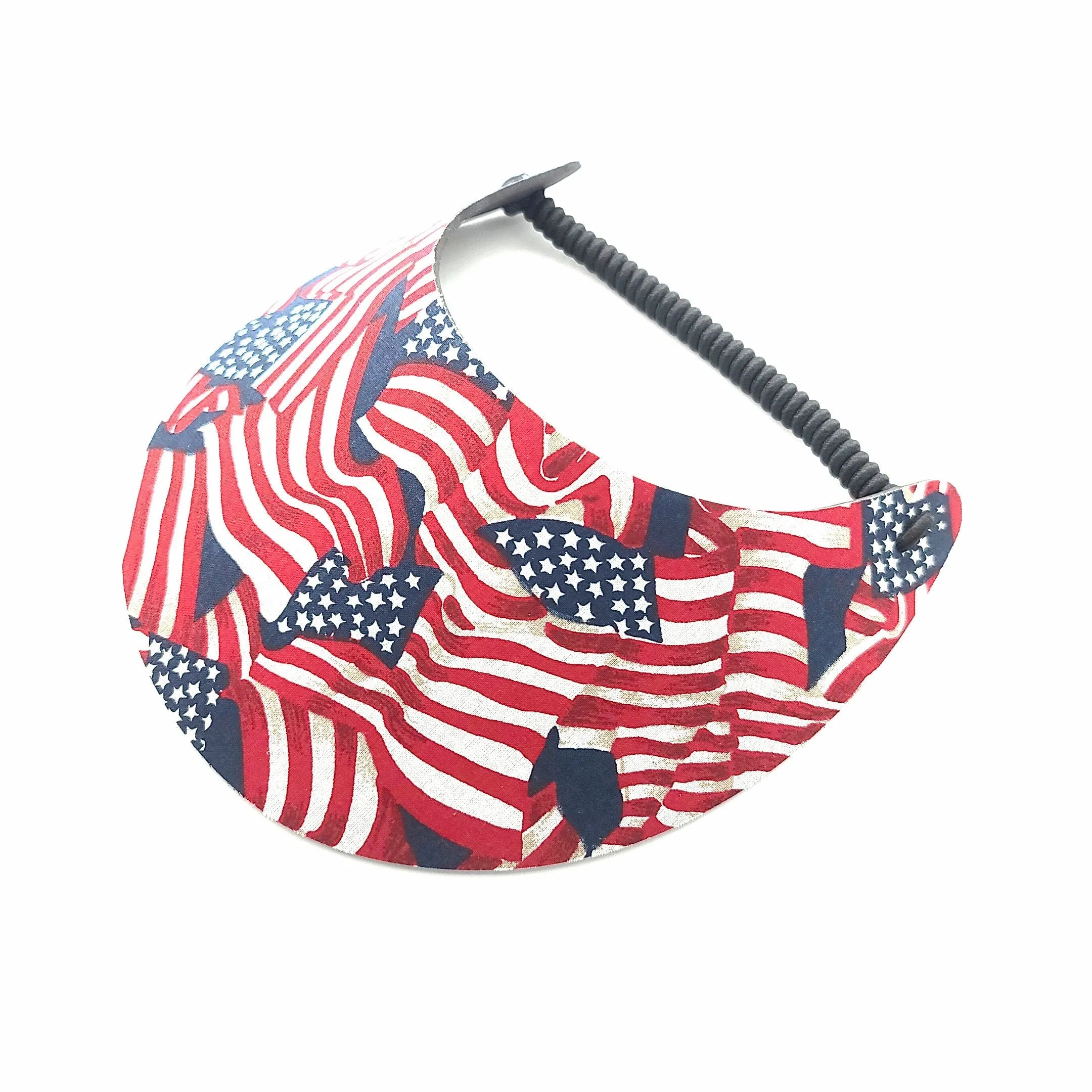 America Themed Patterns Foam Sun Visor