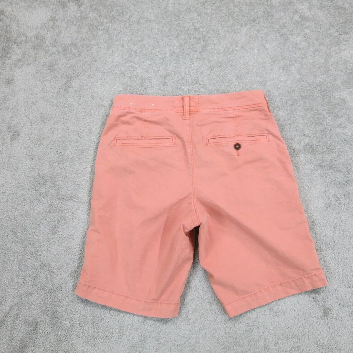 American Eagle Mens Classic Fit Casual Chino Shorts Mid Rise Coral Size 26