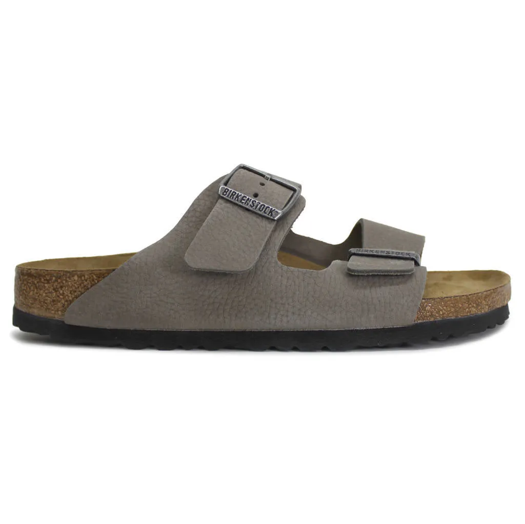 Arizona BS Nubuck Leather Unisex Slides Sandals