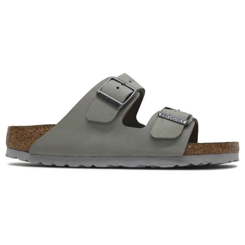 Arizona BS Nubuck Leather Unisex Slides Sandals