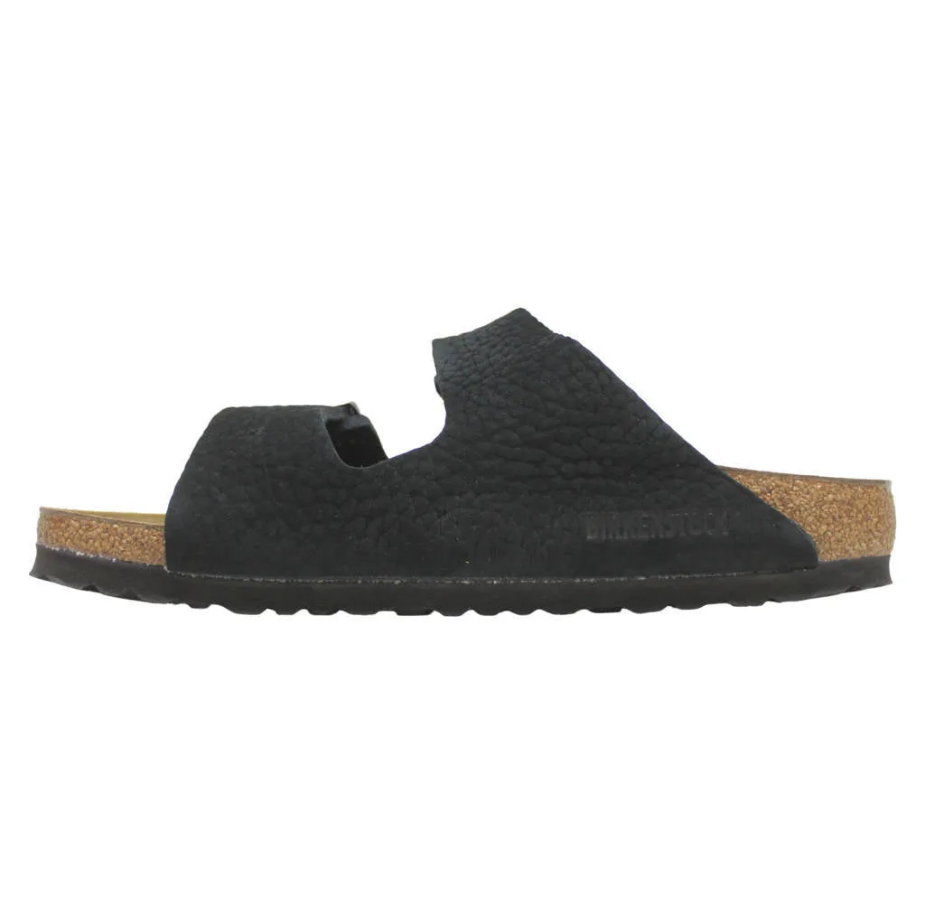 Arizona BS Nubuck Leather Unisex Slides Sandals