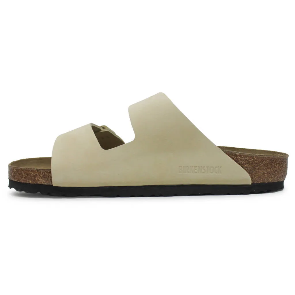 Arizona BS Nubuck Leather Unisex Slides Sandals