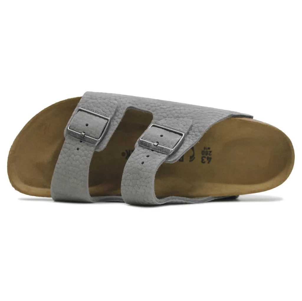 Arizona BS Nubuck Leather Unisex Slides Sandals