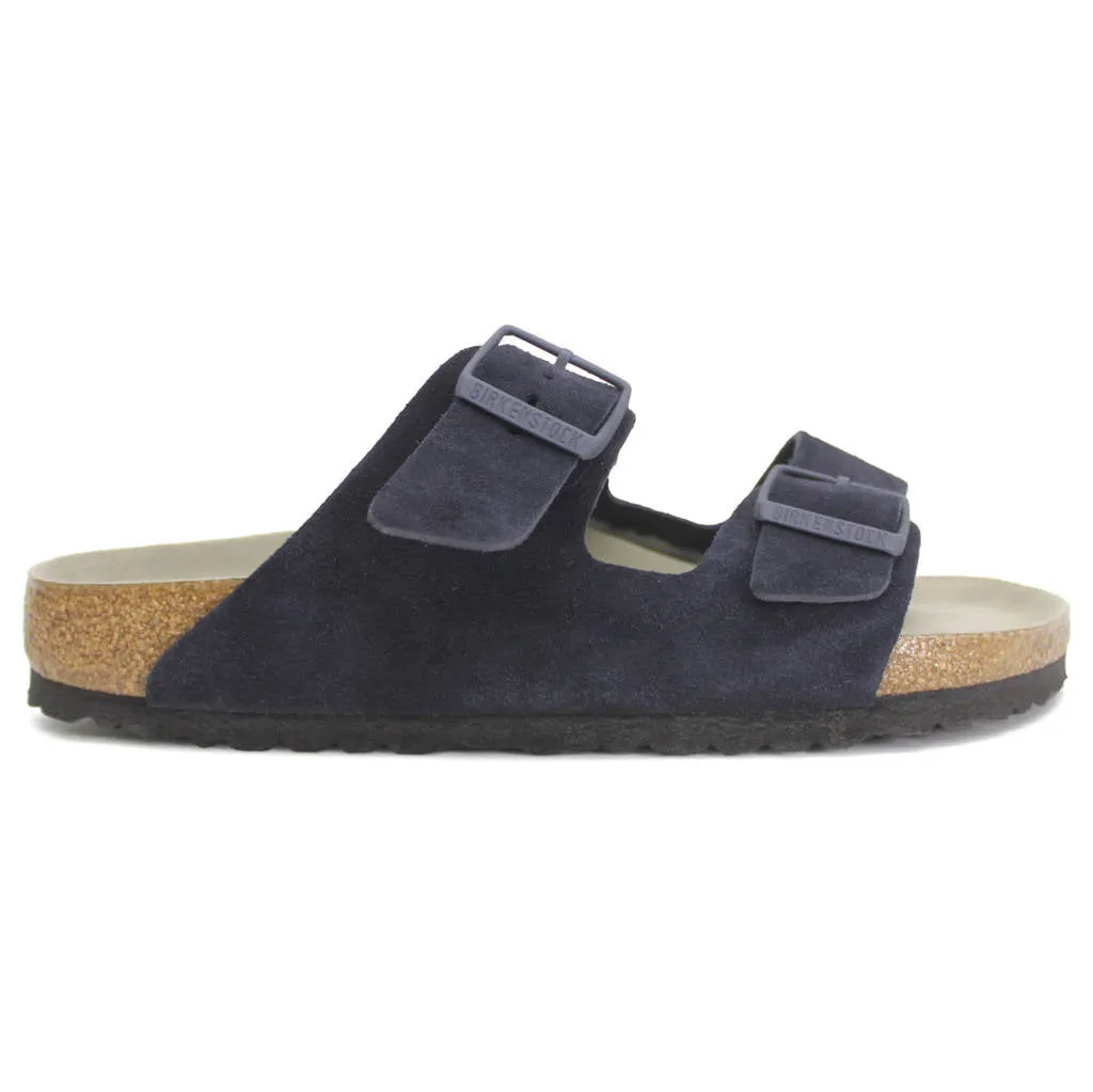 Arizona BS Nubuck Leather Unisex Slides Sandals