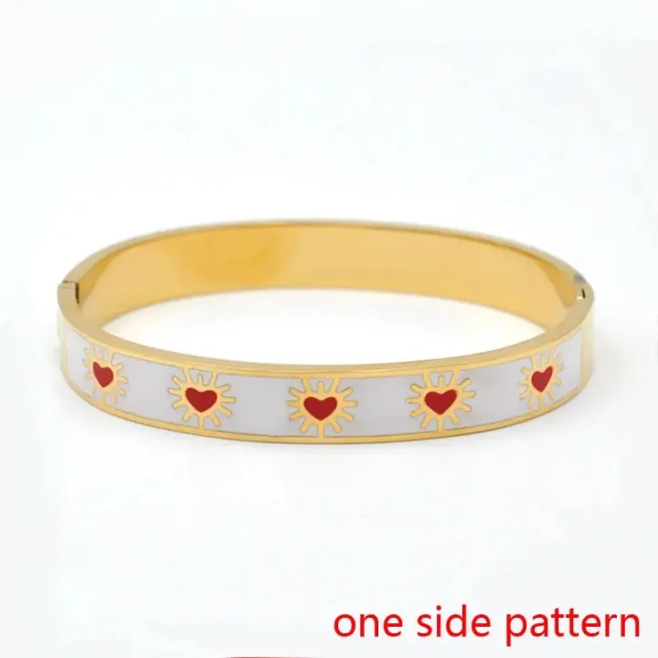 Arıya Colorful Enamel Bangle Bracelets