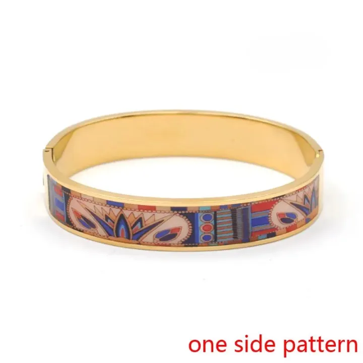 Arıya Colorful Enamel Bangle Bracelets