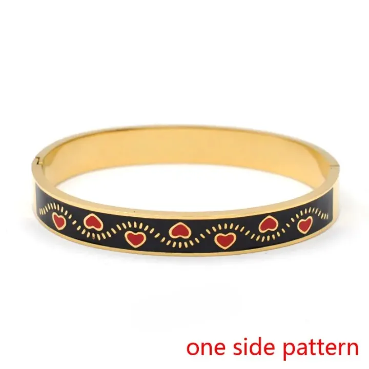 Arıya Colorful Enamel Bangle Bracelets