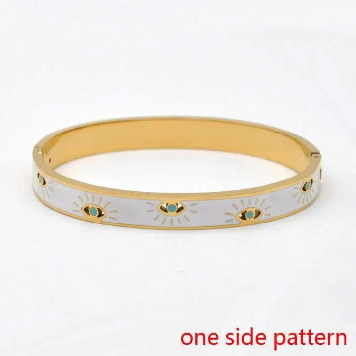 Arıya Colorful Enamel Bangle Bracelets