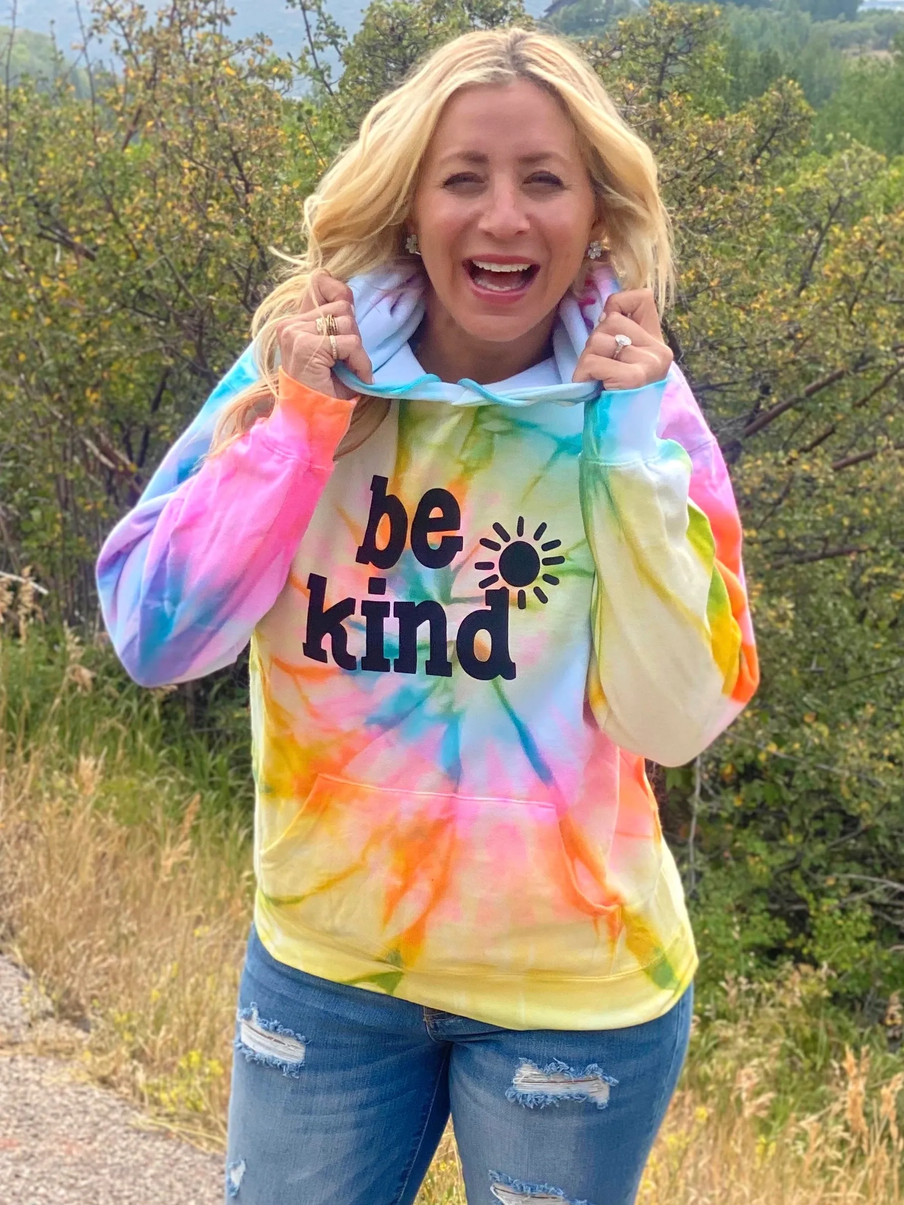 BE KIND MYSTERY HOODIE - PASTEL