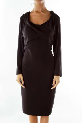 Black Asymmetric Dress