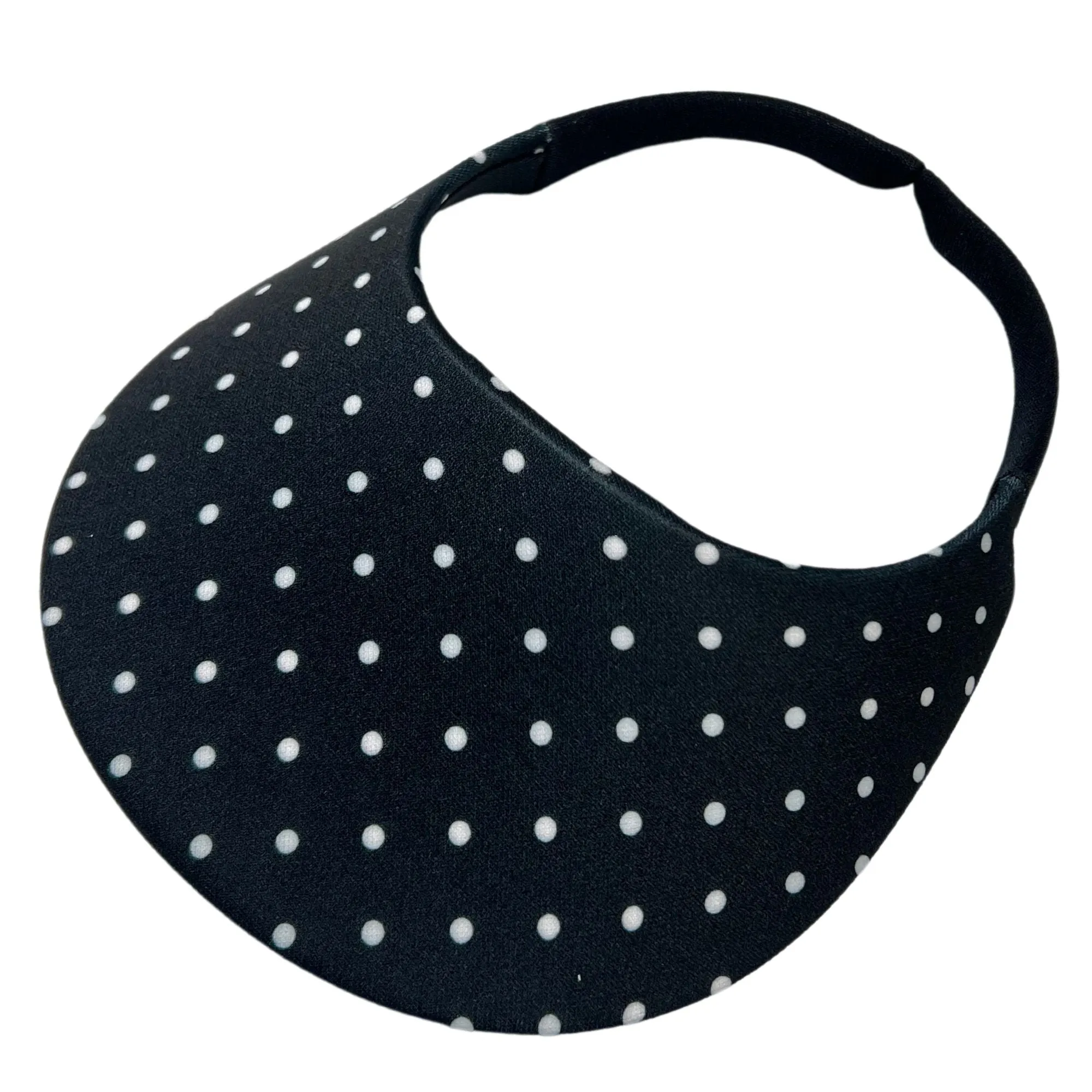 Black with White Polka Dot