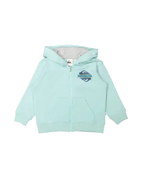 Boys Vintage Rising Hoodie in Pastel Turquoise