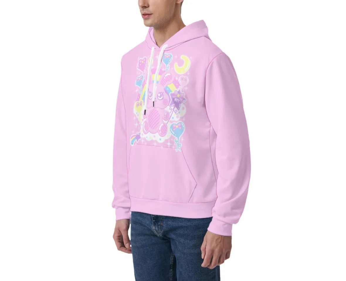 Bubblegum Bunny Men's Hoodie