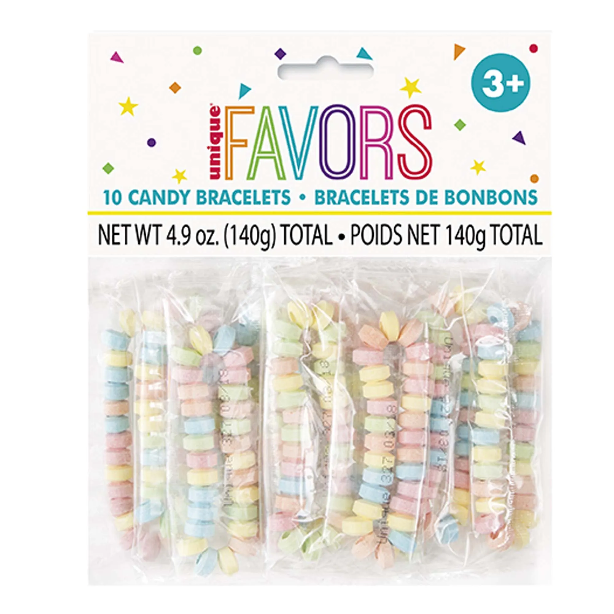 Candy Bracelets, 10 Count