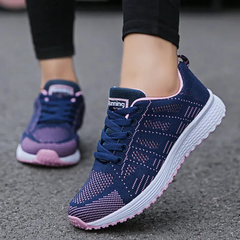 Chic Breathable Mesh Sneakers for Women