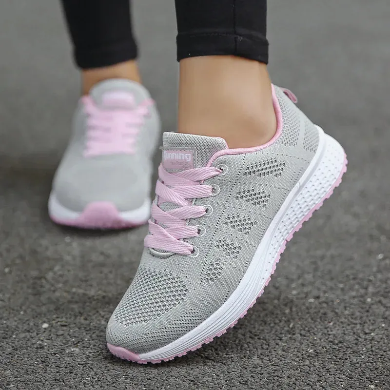 Chic Breathable Mesh Sneakers for Women