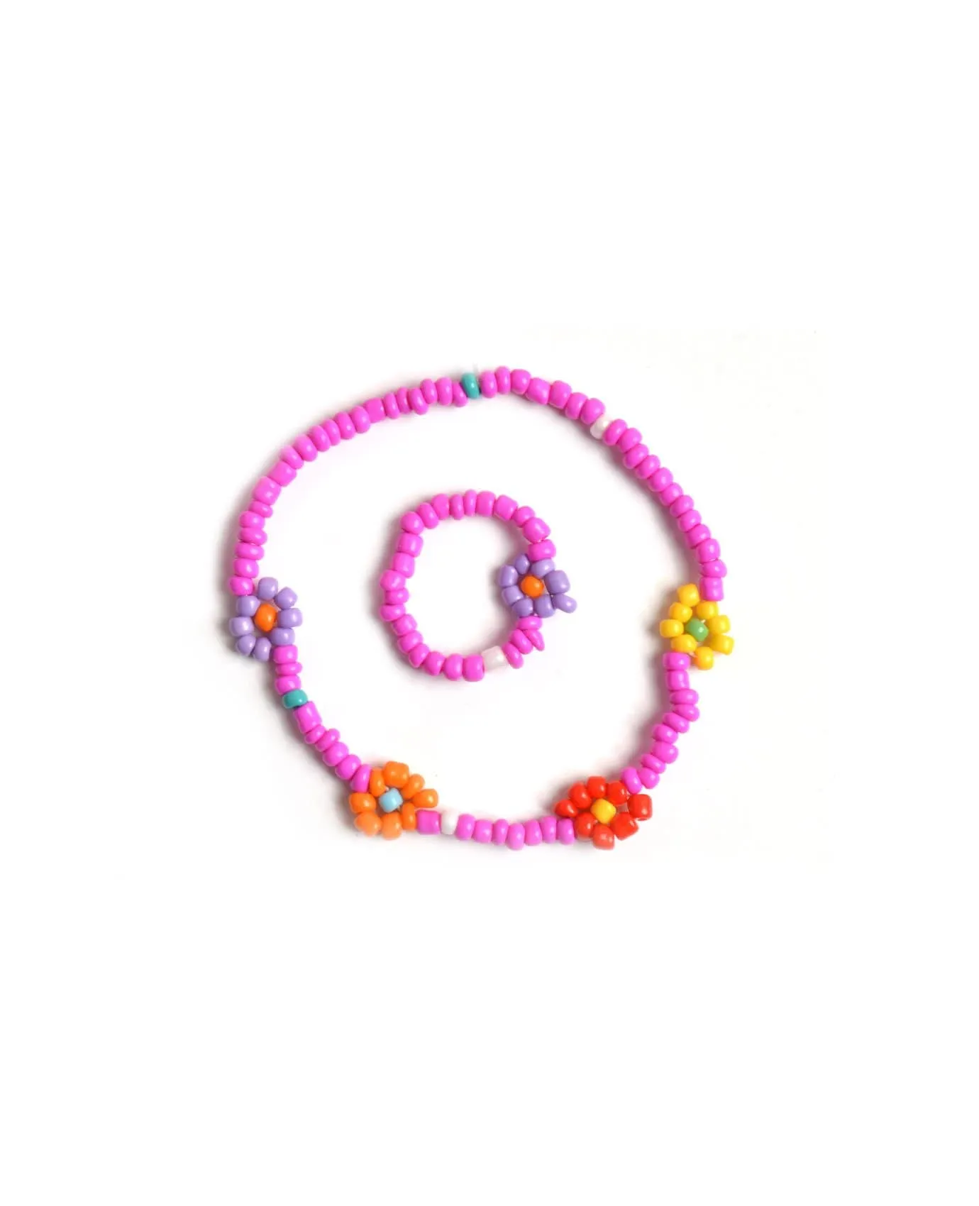 Colorful Flowers Kids Bracelet