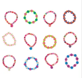 Colorful Smiley & Daisy Bracelets