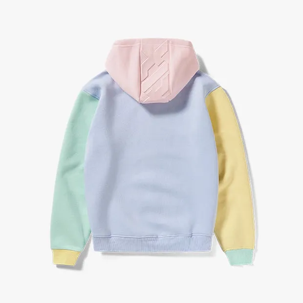 Colour Block Hoodie [Pastel]