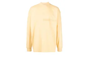 Fear of God Essentials long Sleeve Tee "Pastel Yellow"