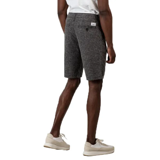 Flex Grip Chino Short Black Linen