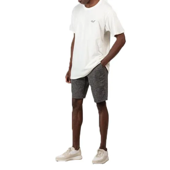 Flex Grip Chino Short Black Linen