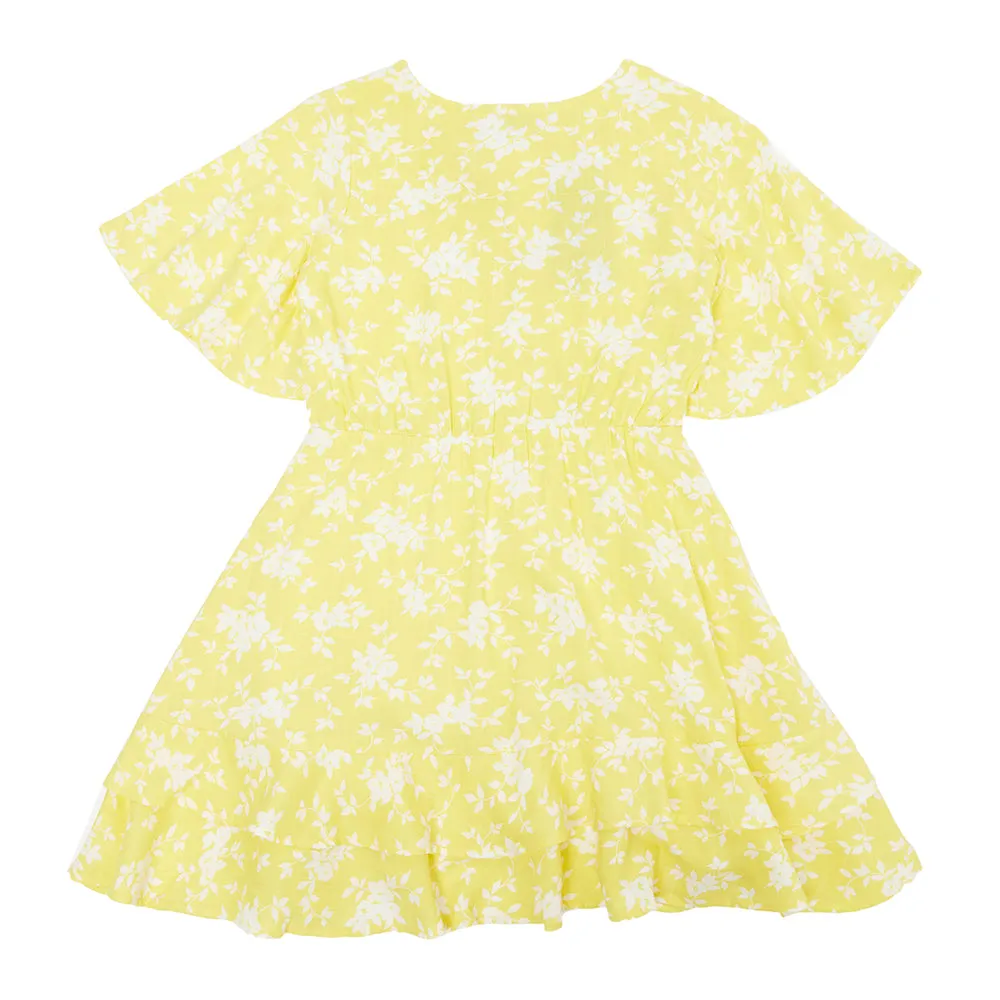 Girls Yellow Dress