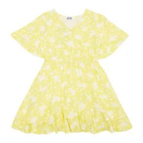 Girls Yellow Dress