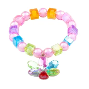 Great Pretenders - Flower Gem Bead Bracelet