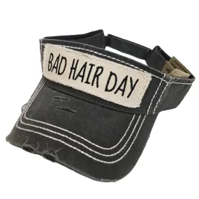 KBR-127 Bad Hair Day Visor Black