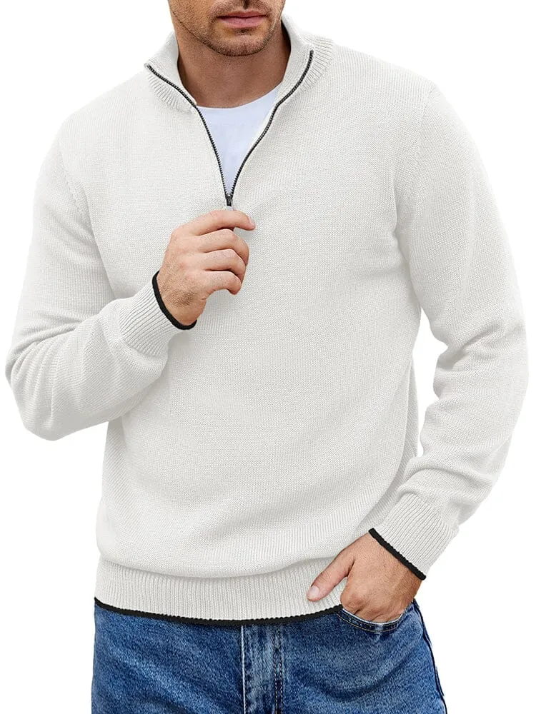 Lightweight Mock Neck Sweaters (US Only)