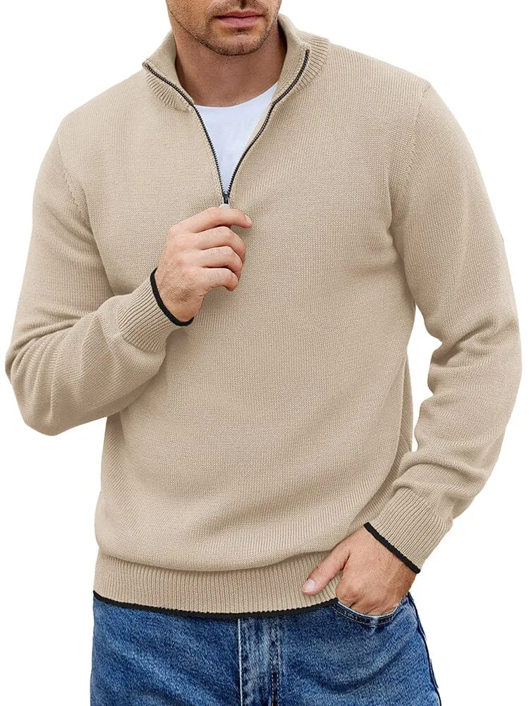 Lightweight Mock Neck Sweaters (US Only)