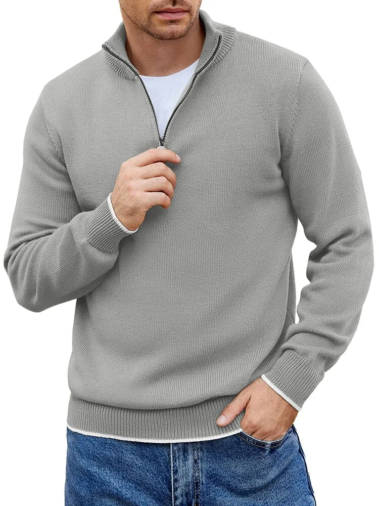 Lightweight Mock Neck Sweaters (US Only)