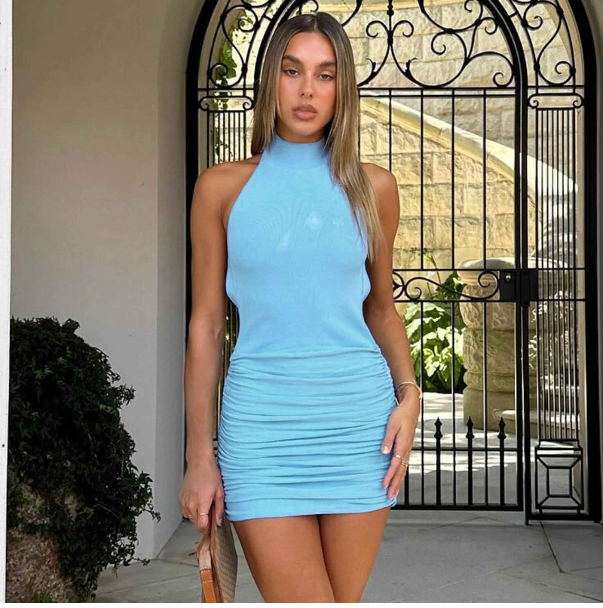 Meilani Backless Mini Dress