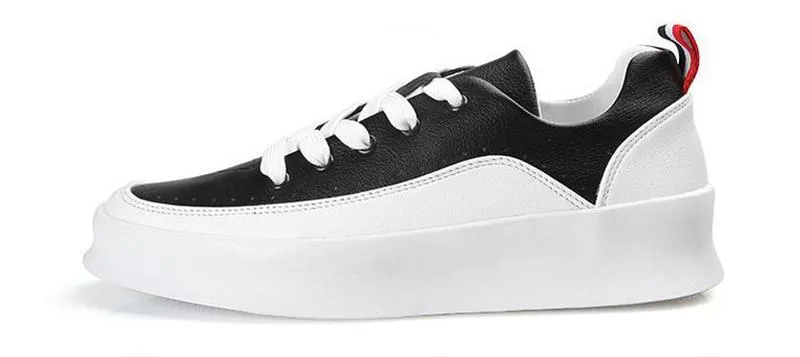 Men's Casual Leather Breathable Sneakers