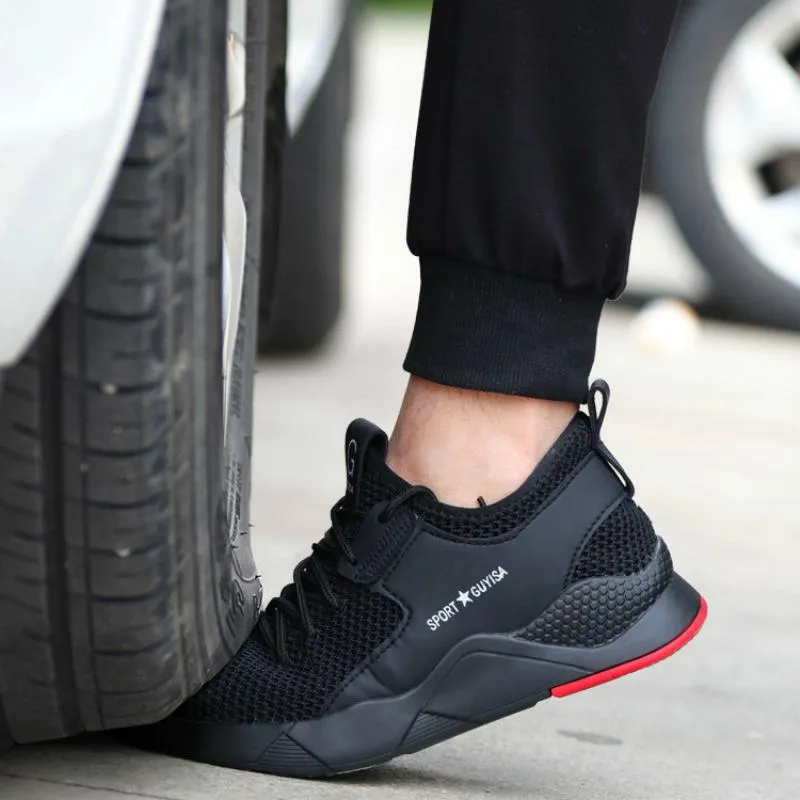 Men's Summer Breathable Safety Sneakers