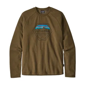 M's Fitz Roy Hex Lightweight Crew Sweatshirt