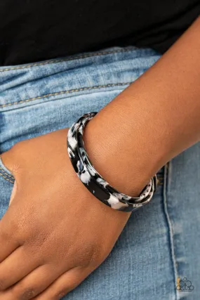 Paparazzi Bracelet ~ In The HAUTE Zone - Black